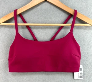 Wunder Train Strappy Racer Bra 8 C/D Cup Magenta Smoke MGTS LW2DTMS Everlux - Picture 1 of 9