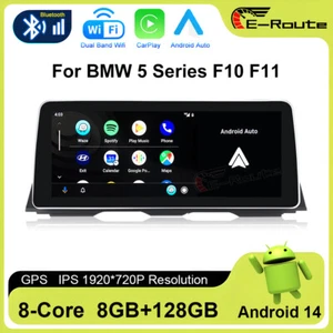 Samochodowy ekran multimedialny WIFI 4G do BMW serii 5 F10 F11 2012-2016 NBT CIC 12,3'' - Zdjęcie 1 z 20