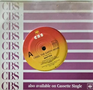 Martika - 7" Vinyl - I Feel The Earth Move. - Picture 1 of 3