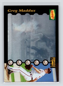 1996 Pinnacle Denny's Holograms #1  Greg Maddux
