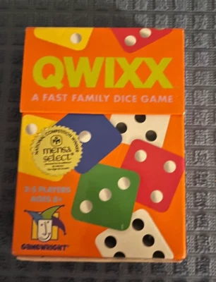 QWIXX * from GAMEWRIGHT * A Fast Family Dice Game * MENSA SELECT - Image 1 of 4