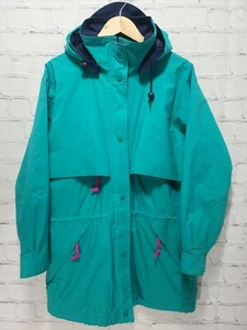 Chaqueta cortavientos Eddie Bauer de Colección Años 80/90 Gore-Tex con capucha cortavientos grande, c12 - Imagen 1 de 12
