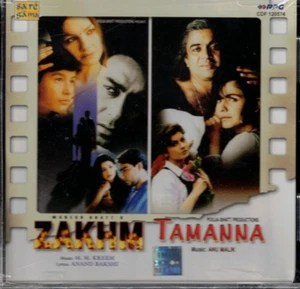 Zakhm / Tamanna  - 2 in one - Bollywood Music [ CD ] RPG sare gama - Picture 1 of 2