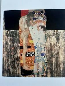 Art POSTCARD    "GUSTAV KLIMT"  " The Three Stages of a woman  " 1905 " 