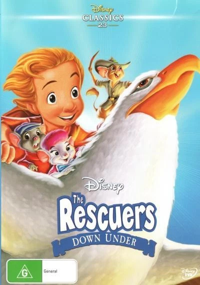 The Rescuers Down Under DVD | Disney's | Region 4 - image 1 of 1