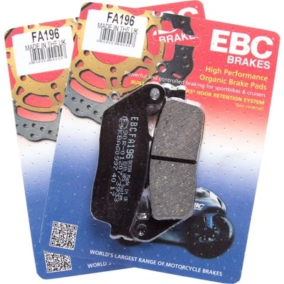 EBC FA196 Organic Brake Pads X2 for Victory Hard Ball 11-13 - Image 1 of 4