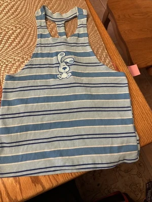 Camiseta sin mangas halter Nickelodeon Blue's Clues años 90 niñas talla XL Foto 1 de 4