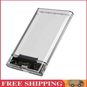 2,5-Zoll-SSD-Gehäuse, transparentes externes Festplattengehäuse für Notebook-Com - Bild 1 von 12