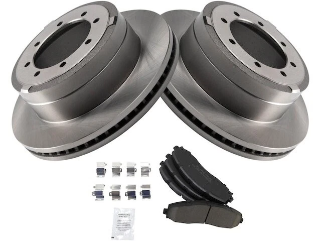 Kit de pastillas de freno trasero y rotor para Ford F350 Super Duty 2014 HR628CC 2013-2019 Foto 1 de 1