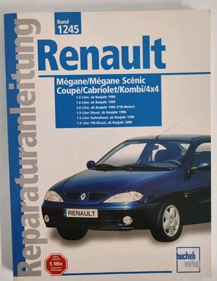 Renault Megan / Scenic… ab 1999 Reparaturanleitung Bucheli Verlag Handbuch - Bild 1 von 3