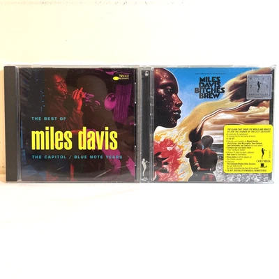 MILES DAVIS: THE BEST OF... (CAPITOL/BLUE NOTE YEARS) / BITCHES BREW (CD) Jazz Foto 1 de 4