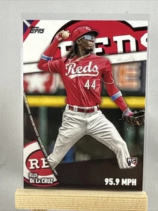 2024 Topps Baseball Card #SS-20 Elly De La Cruz RC Significant Statistics Insert - Picture 1 of 2