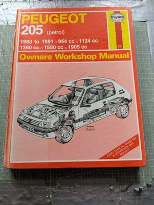 Peugeot 205 (Petrol) 1983-1991 Haynes Owners Workshop Manual - Image 1 of 4