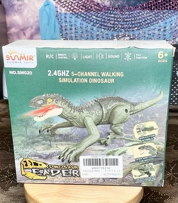 Remote Control Dinosaur 2.4GHZ Walking Simulator Sunmir Toys Dinosaur Eader  - Image 1 of 4