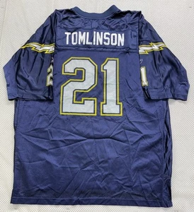 San Diego Chargers #21 LaDainian Tomlinson Reebok On Field Jersey Mens XXL - Picture 1 of 7