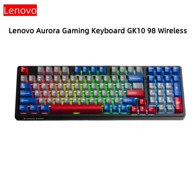 Genuine Lenovo Aurora GK10 Wireless TriMode PBT 98 Keys RGB Mechanical Keyboard - Image 1 of 4