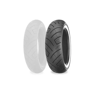 Shinko 777 Front Whitewall Tire - 120/70-21 Reinforced 87-4584 - Picture 1 of 4