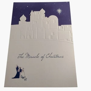 Christmas Card Mailing Service The Miracle Of Christmas Greeting Card - Picture 1 of 6