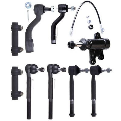 9Pcs Idler Pitman Arm Tie Rod Kit For 1993-1999 Chevrolet C1500 Suburban Foto 1 de 4