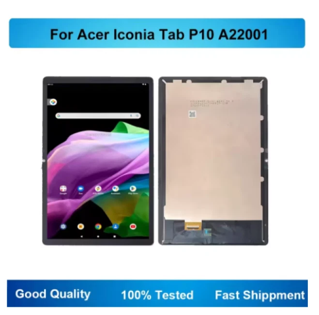 LCD Display Touch Screen Digitizer Assembly For Acer Lconia Tab P10 A22001  - Image 1 of 1