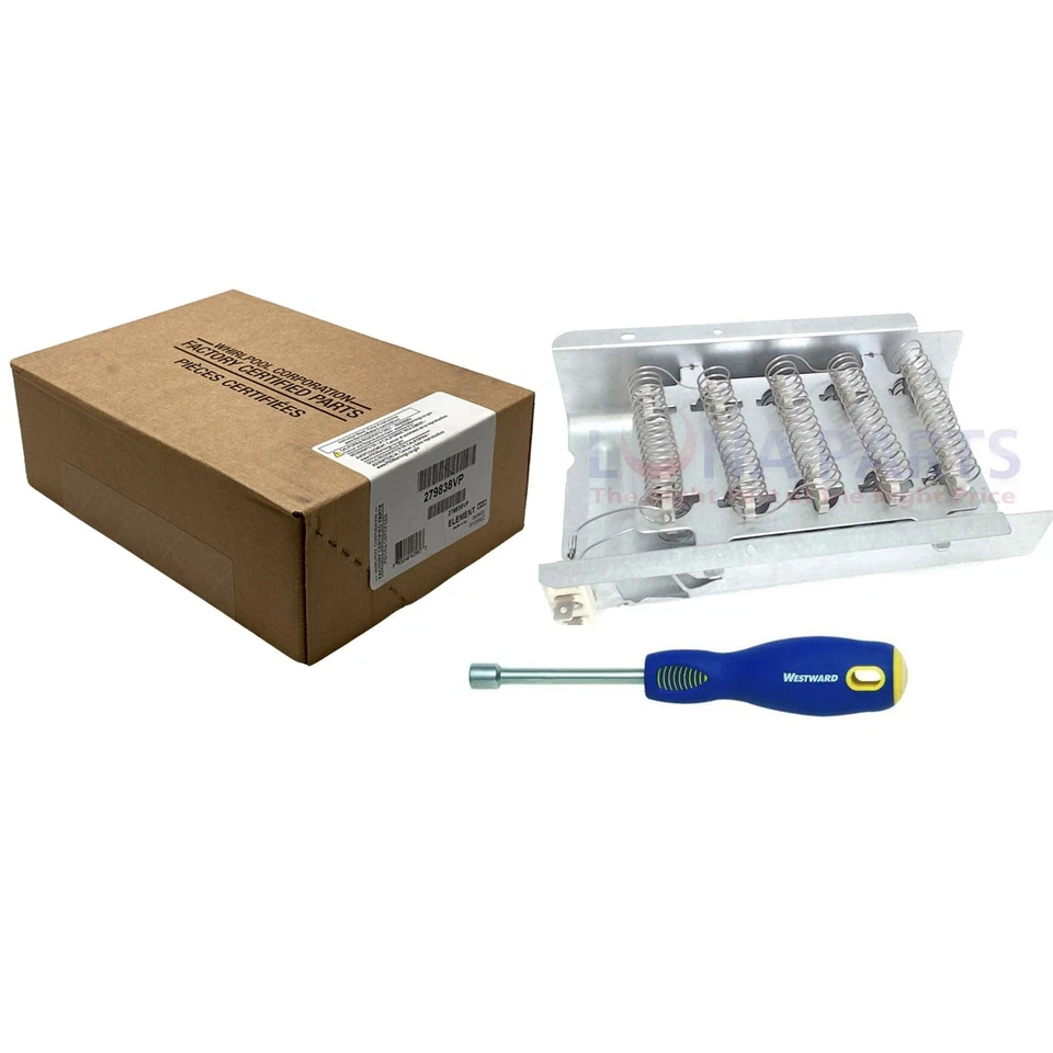 Whirlpool Maytag от оригинального производителя сушилка нагревательный элемент нагреватель и инструмент для установки подходят для моделей - Изображение 1 из 1