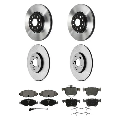 For Audi TT Quattro 16 Wagner ThermoQuiet Front & Rear Brake Kit w Ceramic Pads Foto 1 de 4