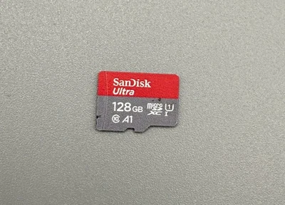 SanDisk – Ultra microSDXC 128GB UHS-I A1 Class 10, 140MB/s, Adapter, Android - Bild 1 von 2