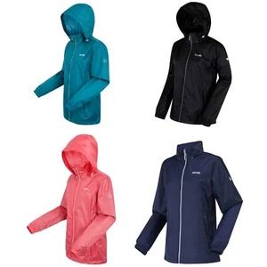 Regatta Regenjacke Damen Wasserdicht mit Netz Innenfutter und Kapuze Packbar - Bild 1 von 45