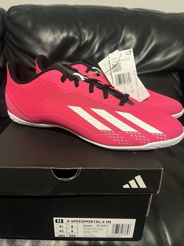 Scarpe da ginnastica uomo Adidas X Speedportal.4 IN nel Regno Unito taglia 8 prezzo consigliato £ 50