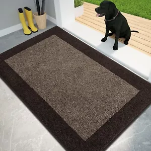 PURRUGS Dirt Trapper Door Mat 34" x 60", Non-Slip/Skid Machine Washable Entry... - Picture 1 of 7