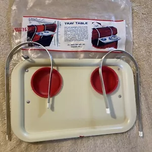 Vintage 60s Metal Back Seat Passenger Tray Table MCM “WOW NICE TRAY”JH SMITH CO - Picture 1 of 16