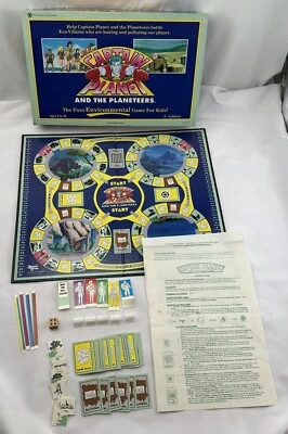 Captain Planet and the Planeteers 1991 juegos universitarios completos en excelentes condiciones Foto 1 de 4