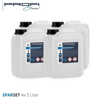 Abflussreiniger Rohrreiniger Flüssig Biologisch 4 x 5000 ml | 20L - Bild 1 von 3