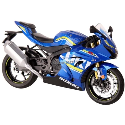 1:9 Suzuki GSX-1000R Motorrad Modell Druckguss Diecast Spielzeug Geschenke Blau - Bild 1 von 4