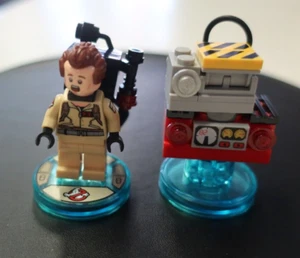 Lego Dimensions Ghostbusters Level 71228 - PETER & GHOST TRAP - INCOMPLETE SET - Picture 1 of 3