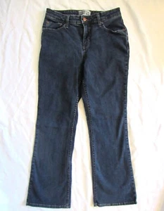 Levi's Signature Dark Wash Ladies Blue Jeans Sz 10 Inseam 28 - Picture 1 of 6