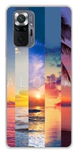 Coque en silicone imprimée compatible Xiaomi Redmi Note 10 Pro Aloha - Picture 1 of 3