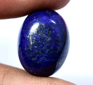 14.65 Ct Natural Blue Lapis Lazuli Top Quality Cabochon Gemstone - Picture 1 of 4