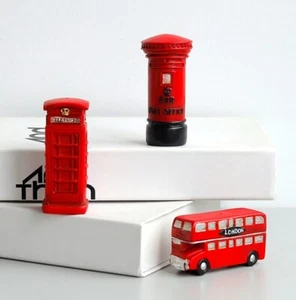 HOT SALE Vintage red London phone box bus Hollywood Rides, Diecast, Scale 1:32 - Picture 1 of 21