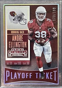 Boleto de playoffs Panini Contenders 2015 "Andre Ellington" - Imagen 1 de 2