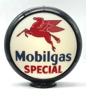 MOBILGAS SPECIAL Gas Pump Globe - SHIPS FULLY ASSEMBLED! READY FOR YOUR PUMP! - Picture 1 of 24