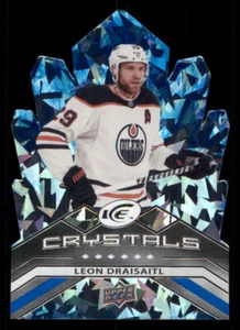 2021-22 Upper Deck Ice Ice Crystals #IC31 Leon Draisaitl - Imagen 1 de 2