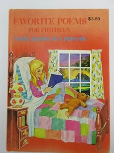 Favorite Poems for Children with Action Fun Pop-ups! 1970 by Mann - Picture 1 of 5