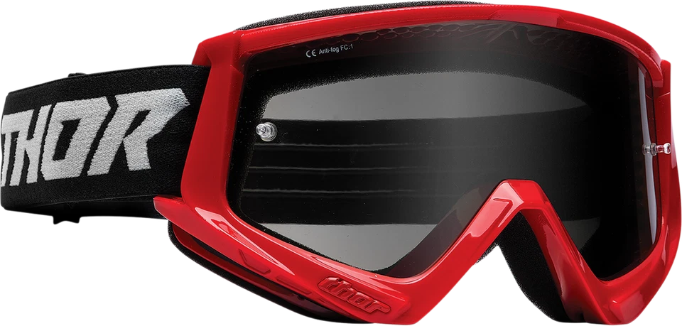 Thor 22 Combat Sand Racer Goggles Red/Gray Racer 2601-2697 Foto 1 de 1