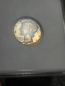1942 D RPD Overdate OBVERSE MS 64 FSB Gen 4 Soapbox Anacs Toned - Picture 1 of 14