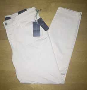 Nuevos Jeans NYDJ Clarissa Ajustados al Tobillo Talla 8 Apenas Rosa Nuevos con Etiquetas - Imagen 1 de 6