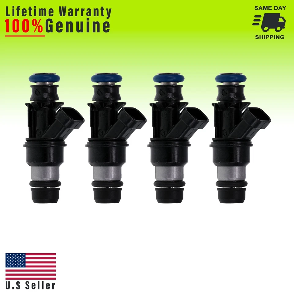 Juego de 4 inyectores de combustible para Chevrolet S10 2000-2003 2,2 L I4/OEM Foto 1 de 1