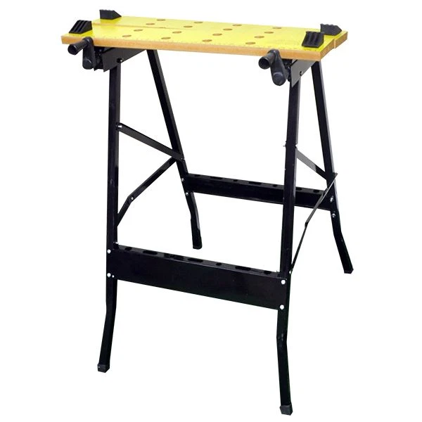 DIY Work Top Bench Table Portable Folding Workbench Workmate With Clamping Vice  - Image 1 of 1