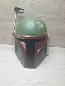 Star Wars Boba Fett Helmet Wall Decor LED Night Light 3D FX Wall Mountable VGC - Picture 1 of 8