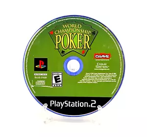 World Championship Poker (2004) PlayStation 2 Spiel nur Disc spielen getestet - Bild 1 von 3